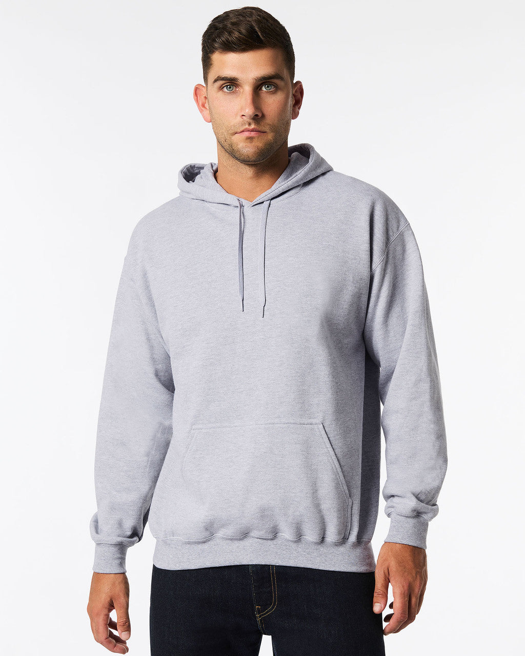 SF500-ADULT SOFTSTYLE HOODED SWEAT