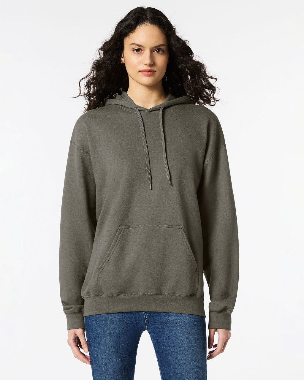 SF500-ADULT SOFTSTYLE HOODED SWEAT
