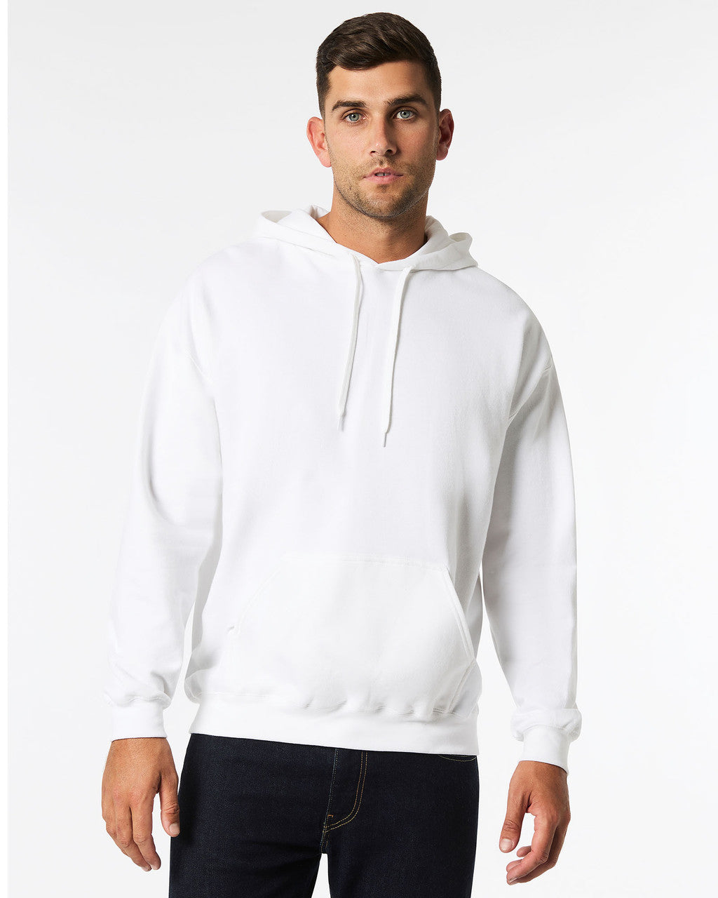 SF500-ADULT SOFTSTYLE HOODED SWEAT