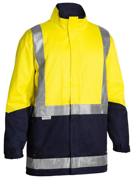 BJ6970T-Taped Hi Vis 3 In 1 Drill Jacket