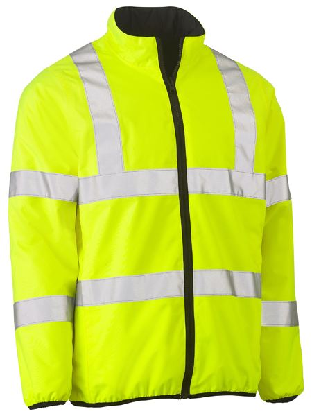 BJ6350HT-Taped Hi Vis Reversible Puffer Jacket
