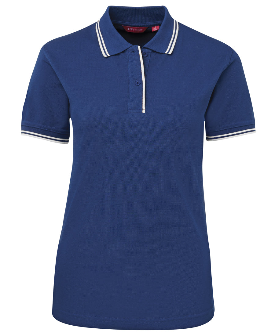 2LCP-Jb's Ladies Contrast Polo