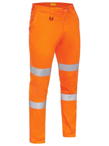 BP6008T-Taped Biomotion Stretch Cotton Drill Work Pants