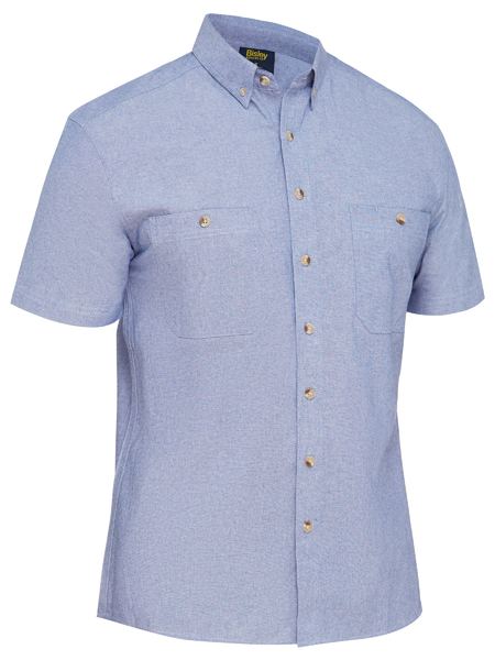 BS1407-CHAMBRAY SHIRT-MEN’S LONG SLEEVE