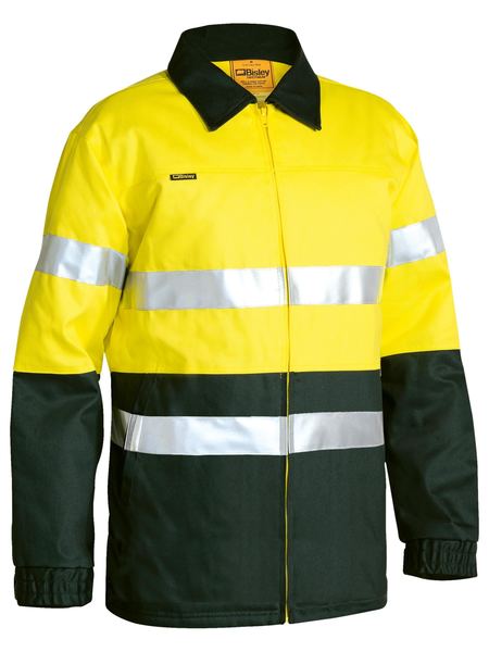 BK6710T-Taped Hi Vis Drill Jacket