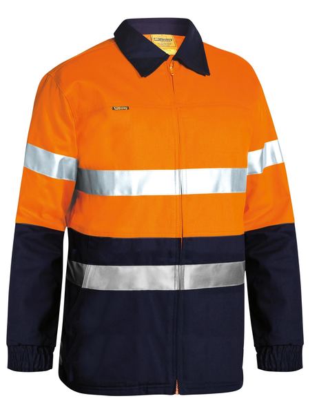 BK6710T-Taped Hi Vis Drill Jacket