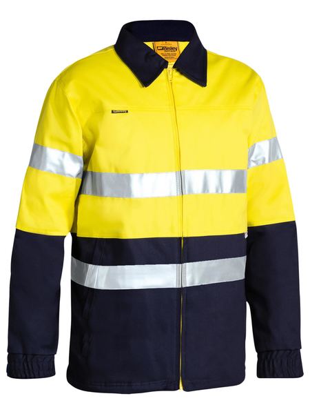 BK6710T-Taped Hi Vis Drill Jacket