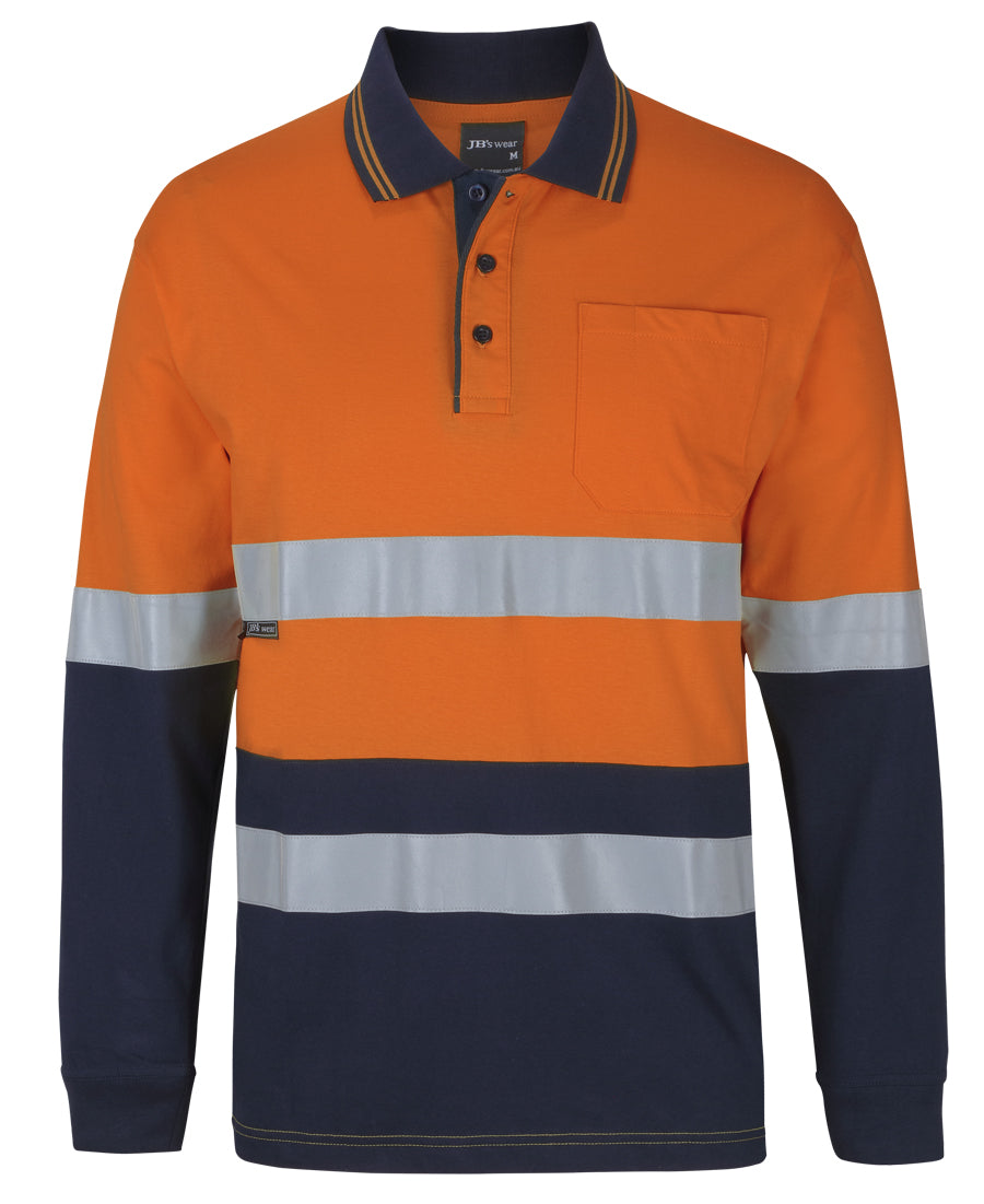 6DCPL-Jb's Hv (D+N) L/S Cotton Polo