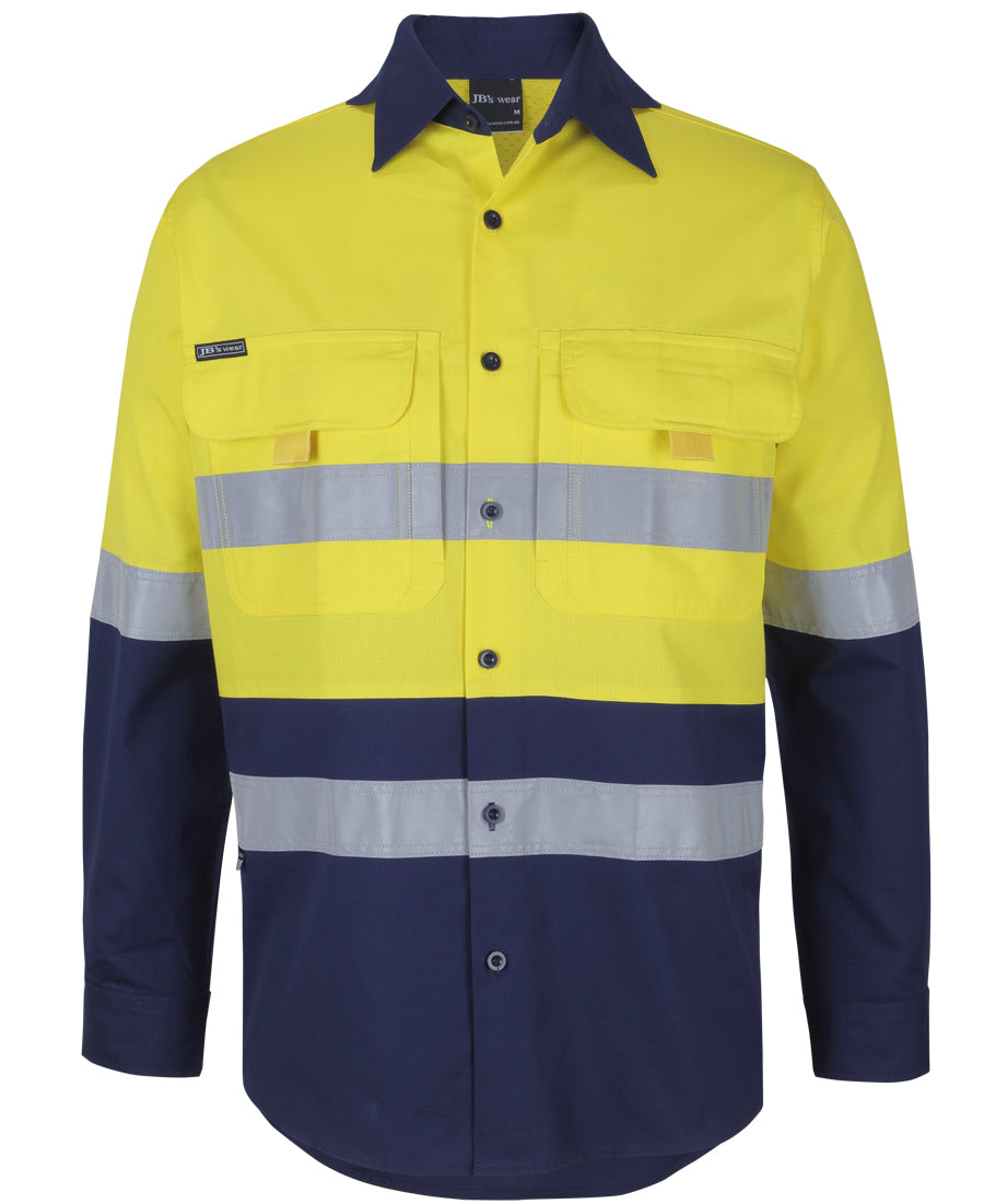 6DNRL-Jb's Hv (D+N) L/S Ripstop Fishing Shirt