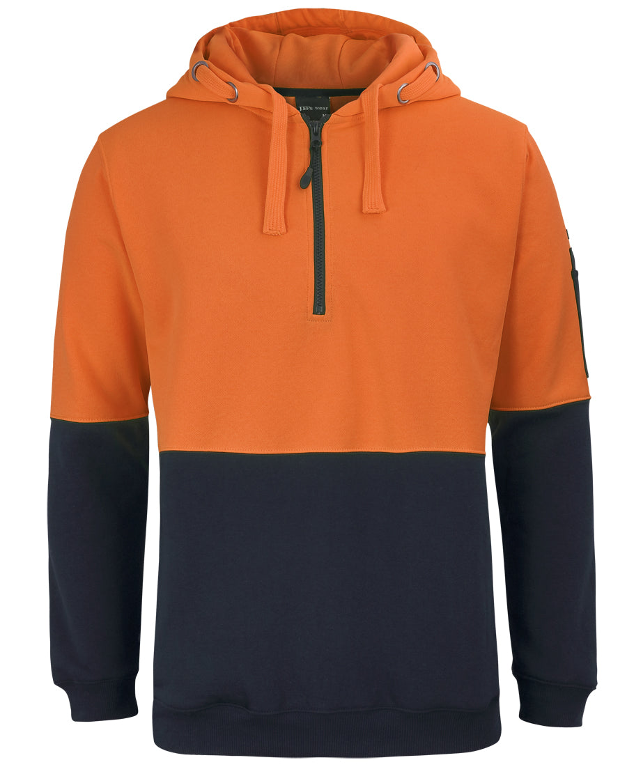 6HVHZ-Jb's Hv 45323 Zip Fleecy Hoodie