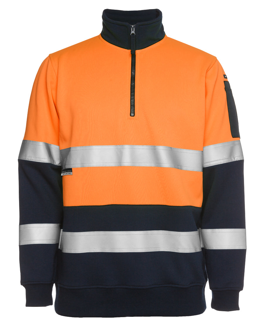 6HZFS-Jb's Biomotion (D+N) 1/2 Zip Fleecy Sweat