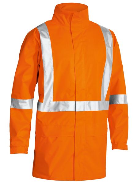 BJ6968T-X Taped Hi Vis Rain Shell Jacket