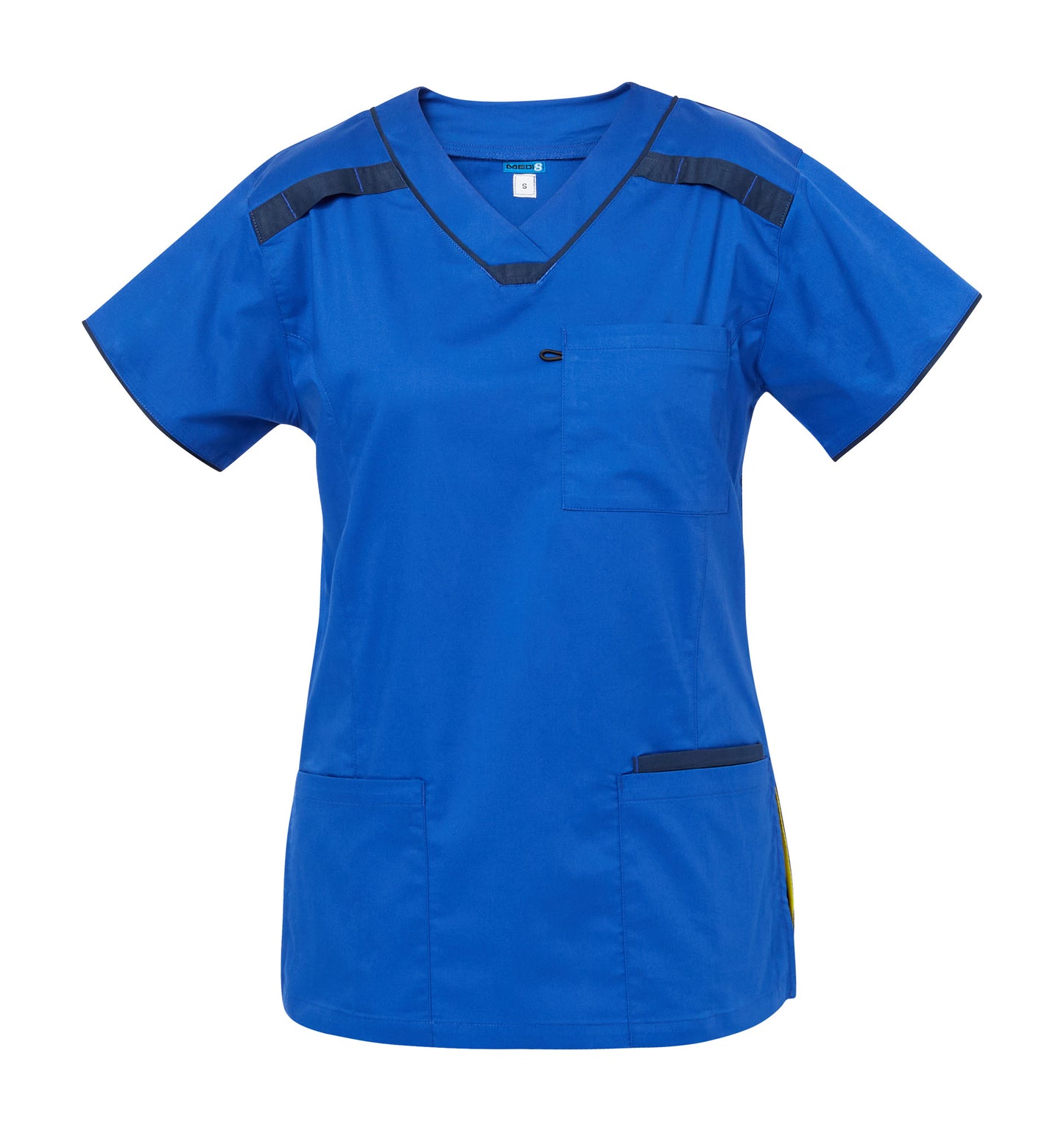 M88026-Womens Stretch Scrub Top