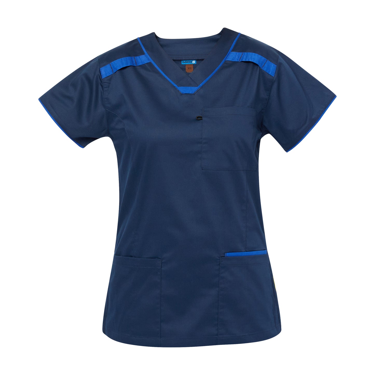 M88026-Womens Stretch Scrub Top