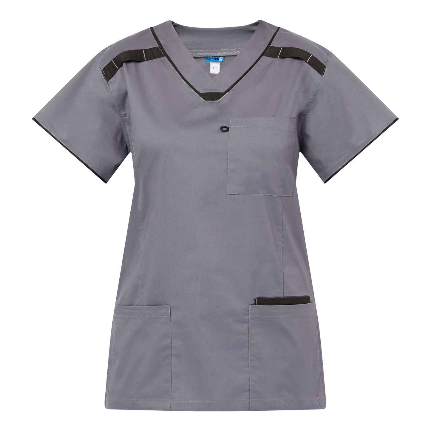 M88026-Womens Stretch Scrub Top