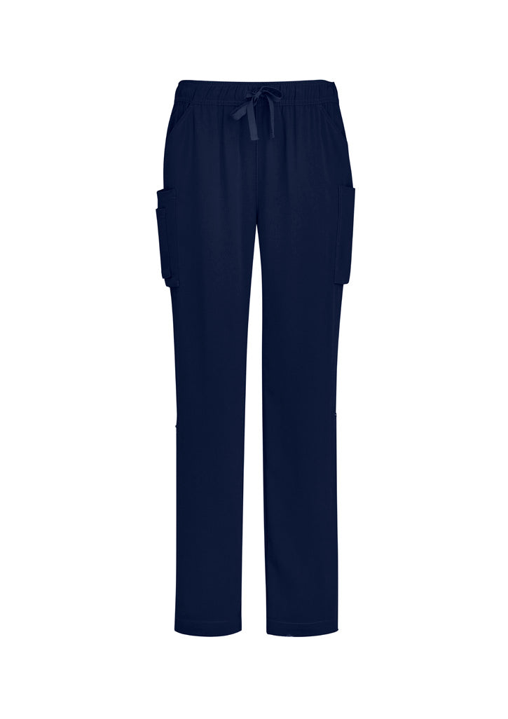 Avery Womens Multi-Pocket Straight Leg Pant