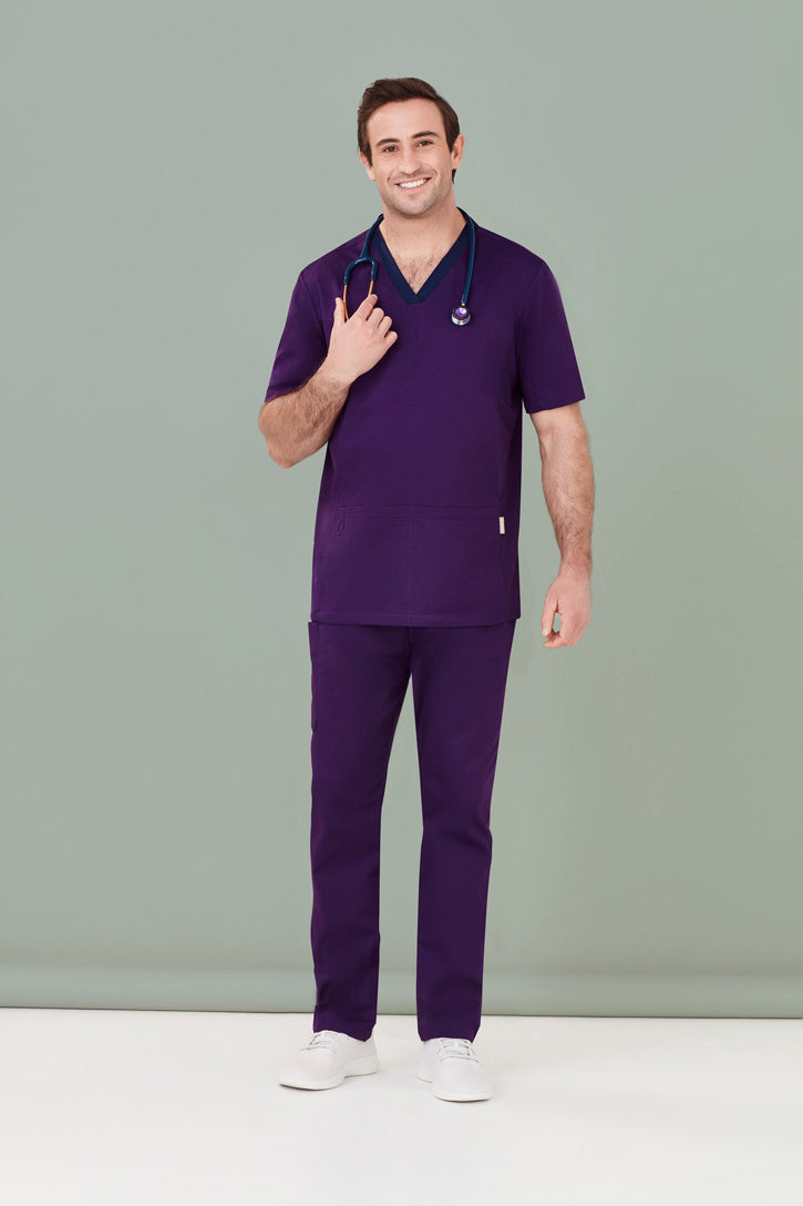 Riley Mens V-Neck Scrub Top