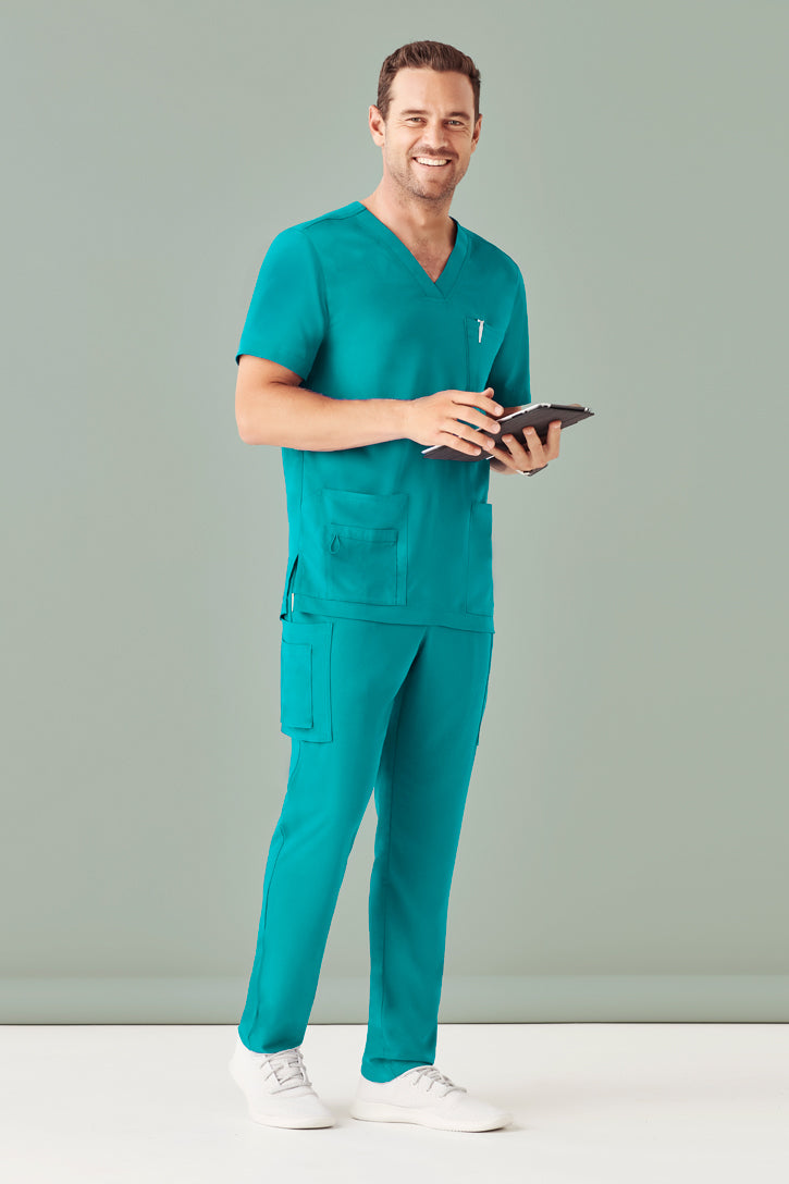 Avery Mens V-Neck Scrub Top