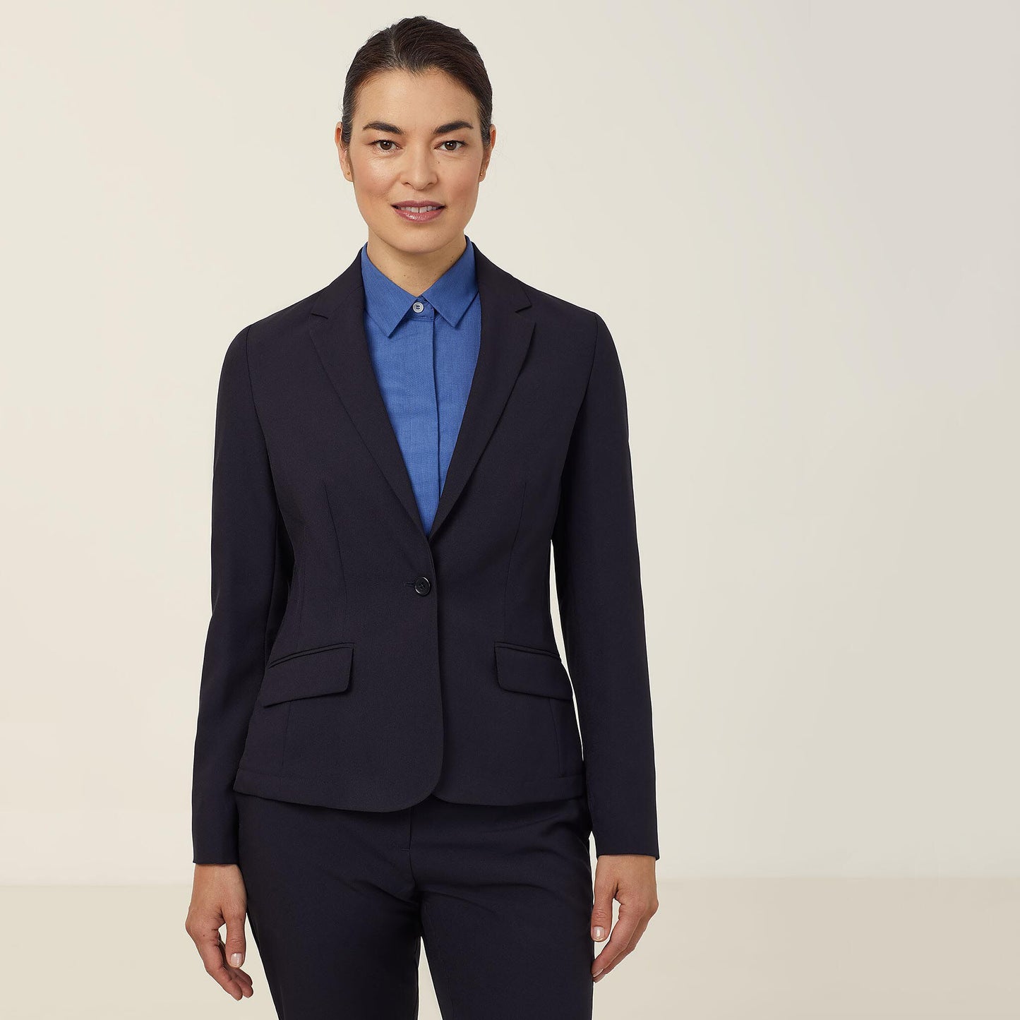 CAT1E4-HELIX DRY 1 BUTTON MID-LENGTH JACKET