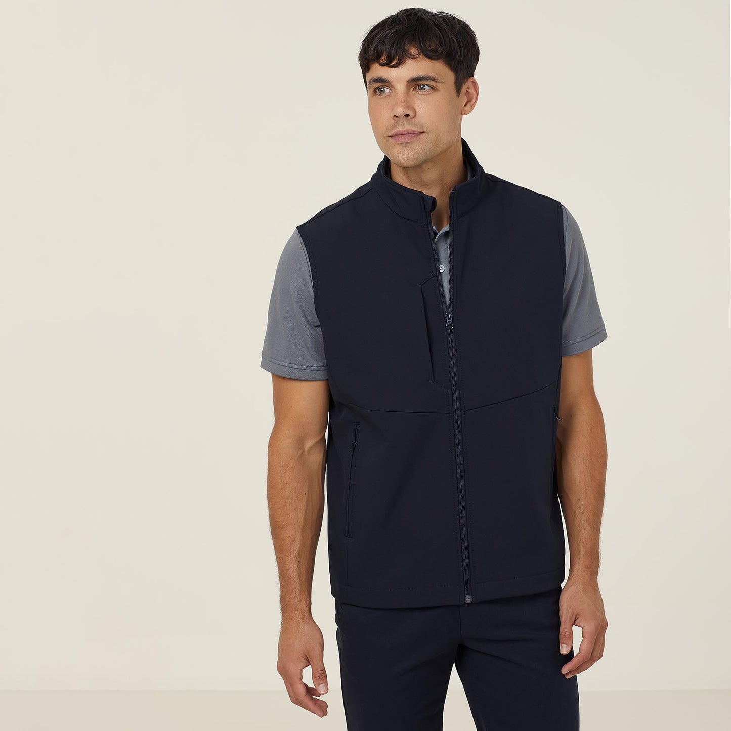CATF2H-BONDED FLEECE ZIP VEST