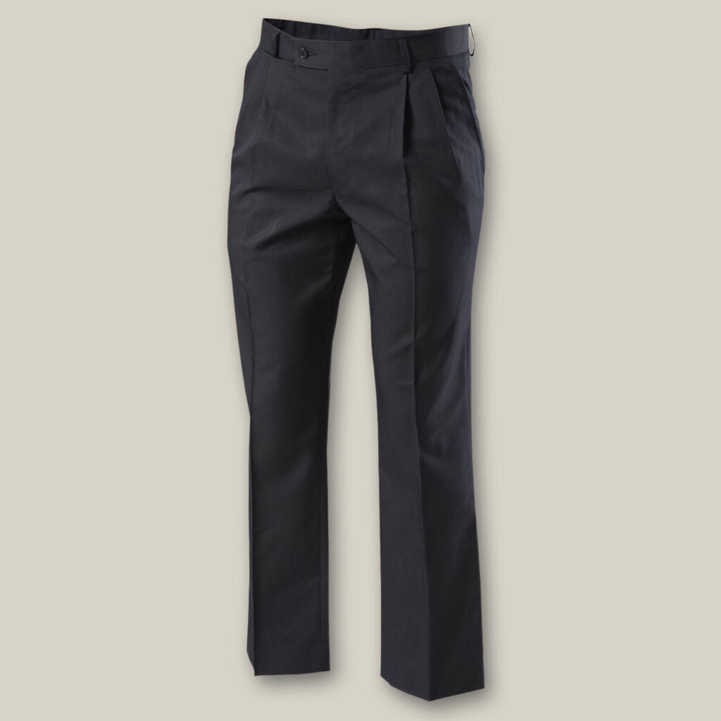 Y02592-PERMANENT PRESS PLEAT FRONT PANT