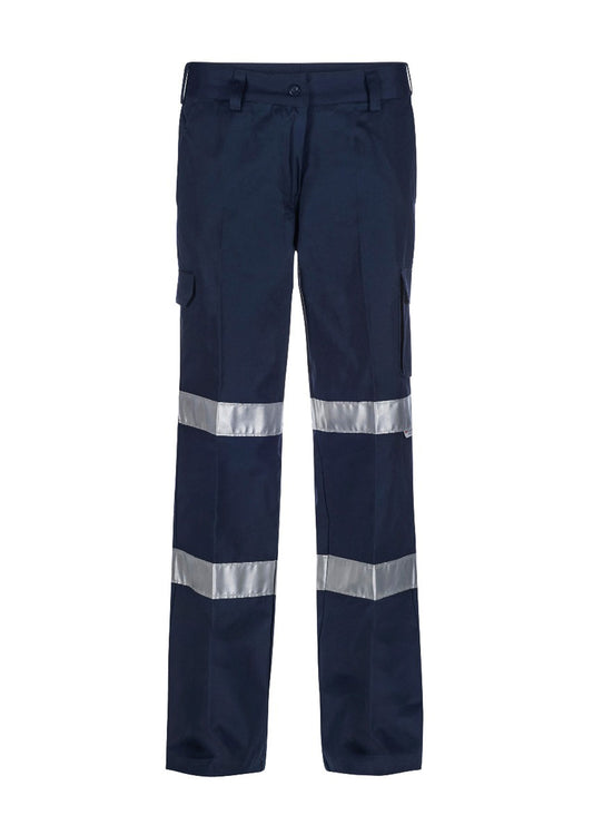 WPL075-Ladies Cargo Trouser/ Csr Tape