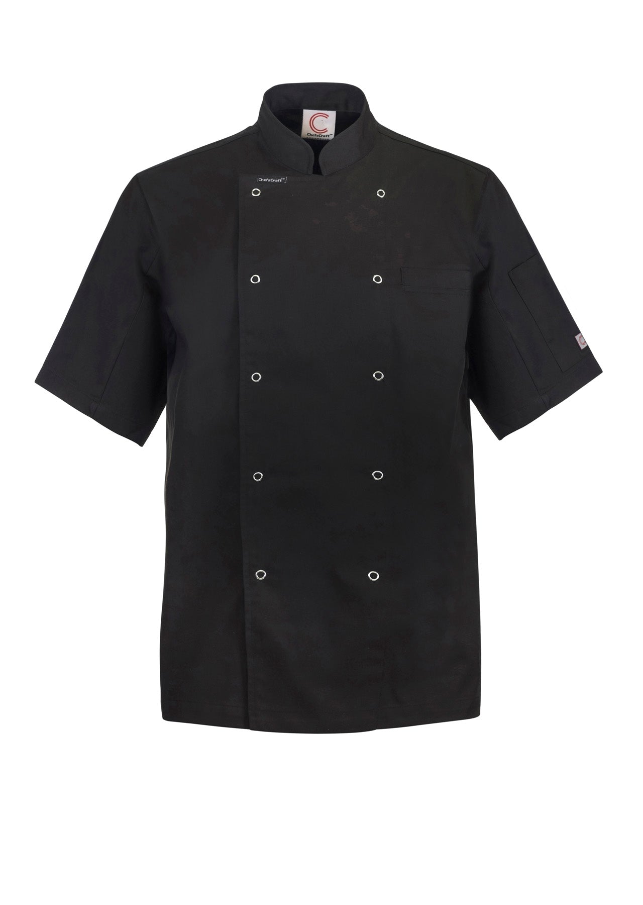 Exec Chef Jacket With Studs Ss