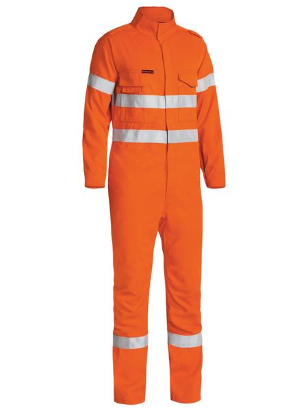 BC8085T-Tencate Tecasafe® Plus 700 Taped Hi Vis Engineered Fr Vented Coverall