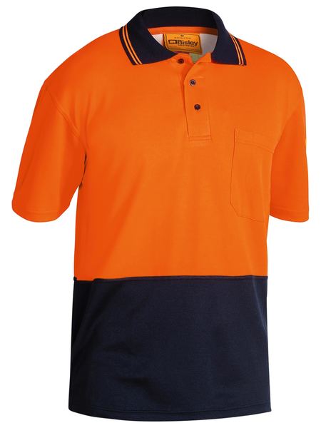 BK1234-Short Sleeve Hi Vis Polo Shirt