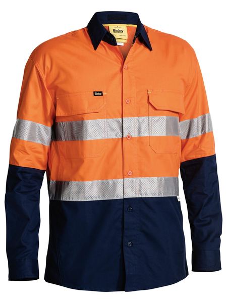 BS6415T-X Airflow™ Taped Hi Vis Ripstop Shirt