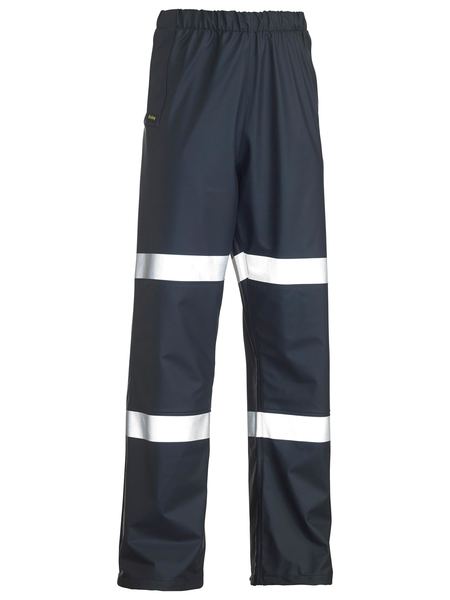 BP6936T-Taped Stretch Pu Rain Pants