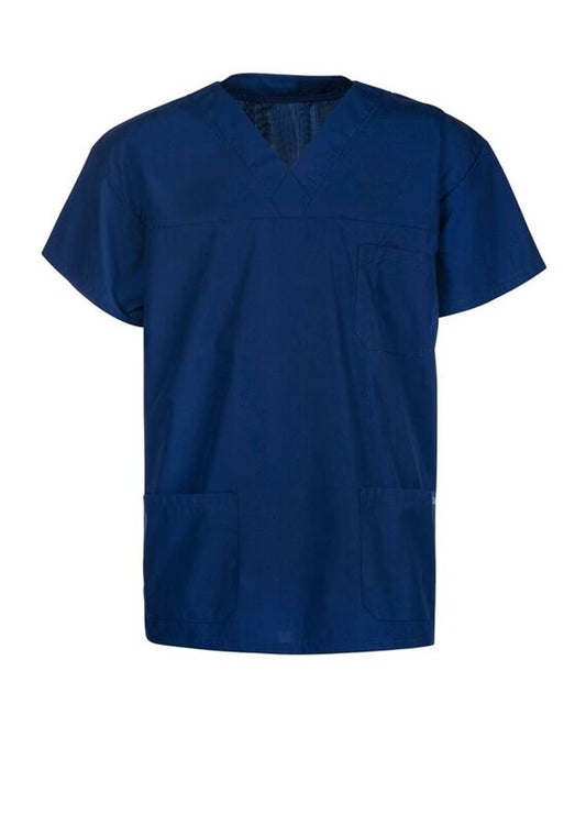 M88000-Unisex Scrub Top With Pockets