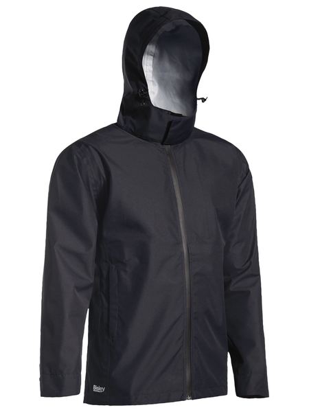 BJ6926-Lightweight Mini Ripstop Rain Jacket With Concealed Hood