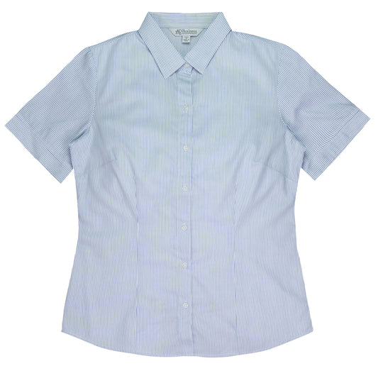 2900S-HENLEY LADY SHIRT SHORT SLEEVE