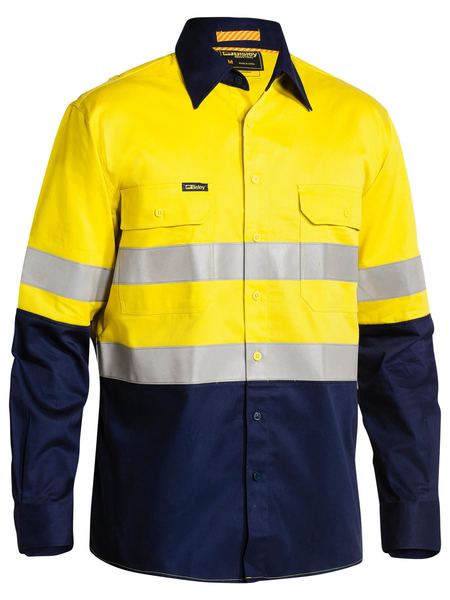 BS6448T-Taped Hi Vis Industrial Cool Vented Shirt