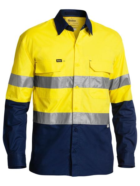 BS6415T-X Airflow™ Taped Hi Vis Ripstop Shirt