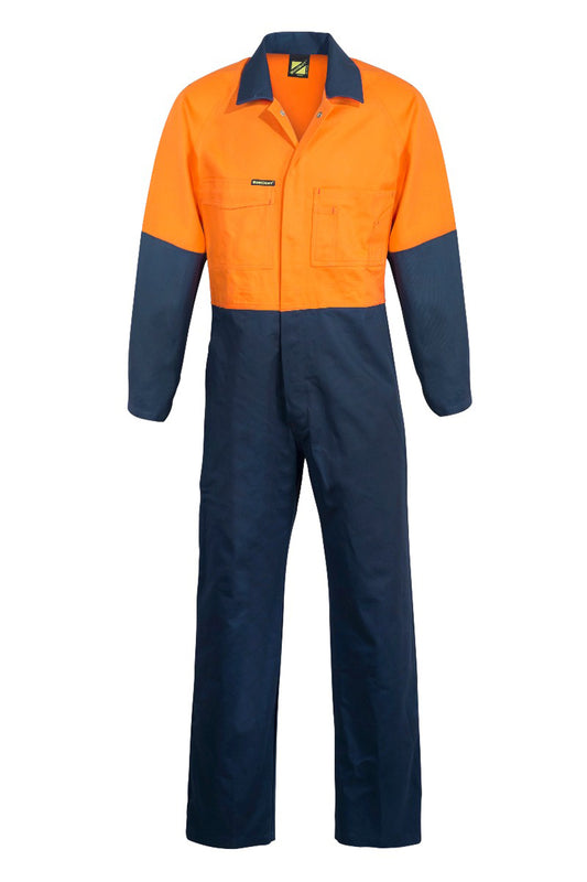 WC3051-Hi Vis Two Tone Coveralls