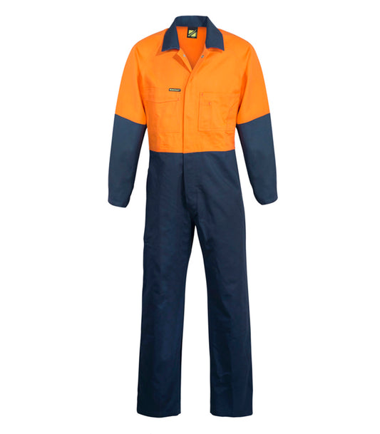 WC3059-Hi Vis P/C Coveralls