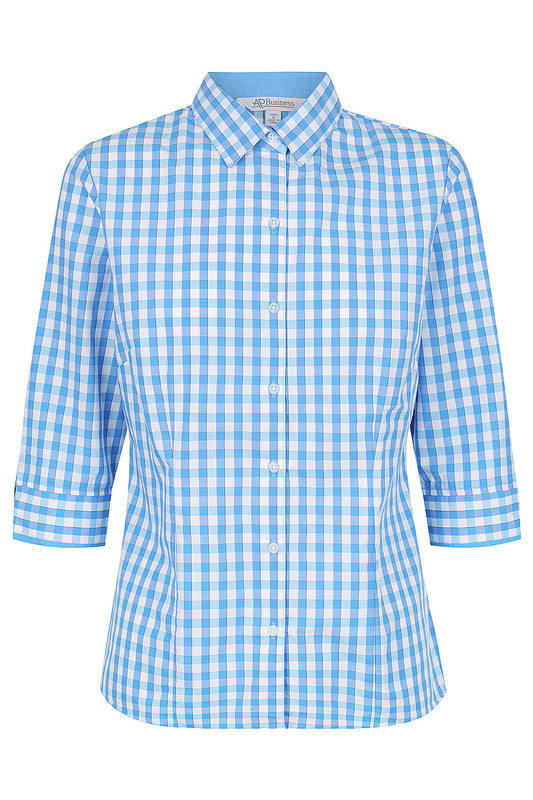 2908T-DEVONPORT LADY SHIRT 3/4 SLEEVE