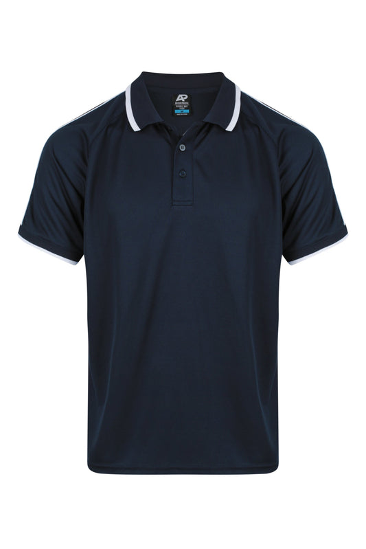 1322-DOUBLE BAY MENS POLOS