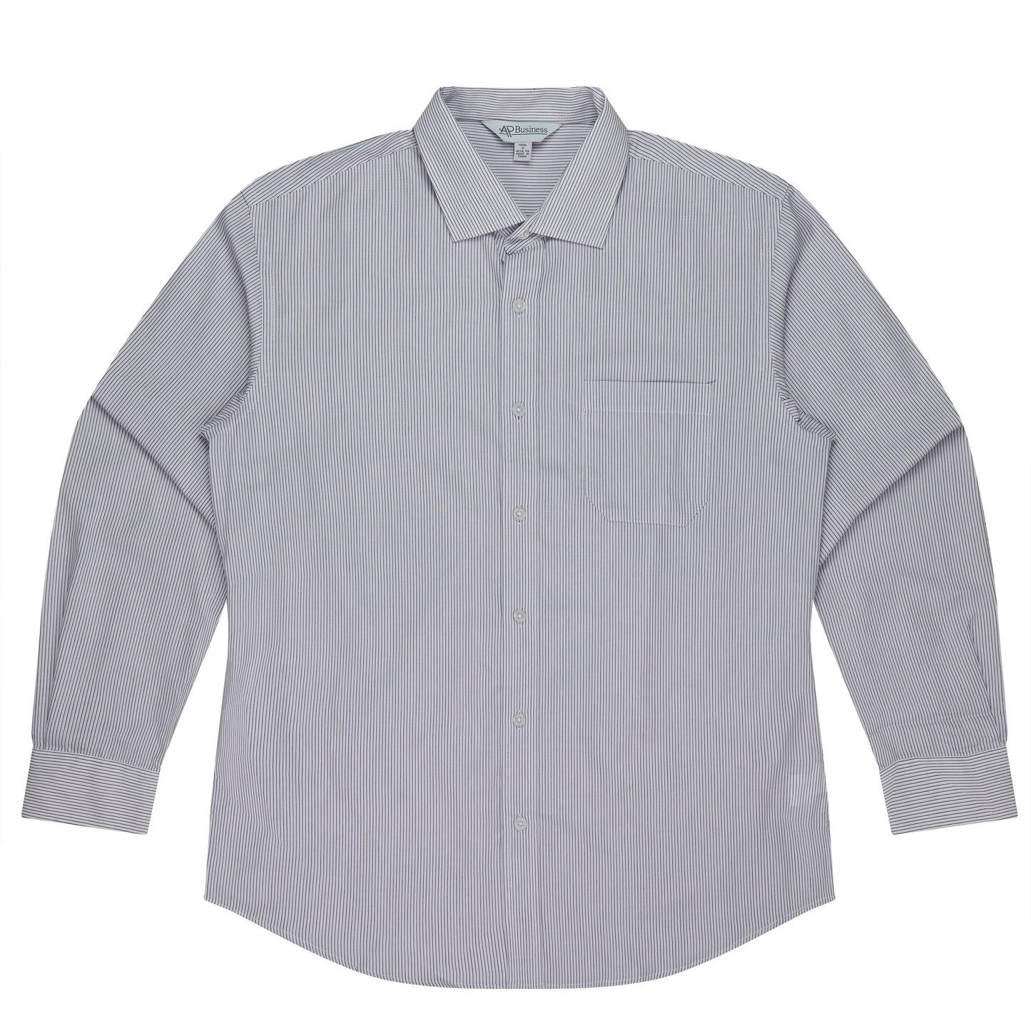 1900L-HENLEY MENS SHIRT LONG SLEEVE