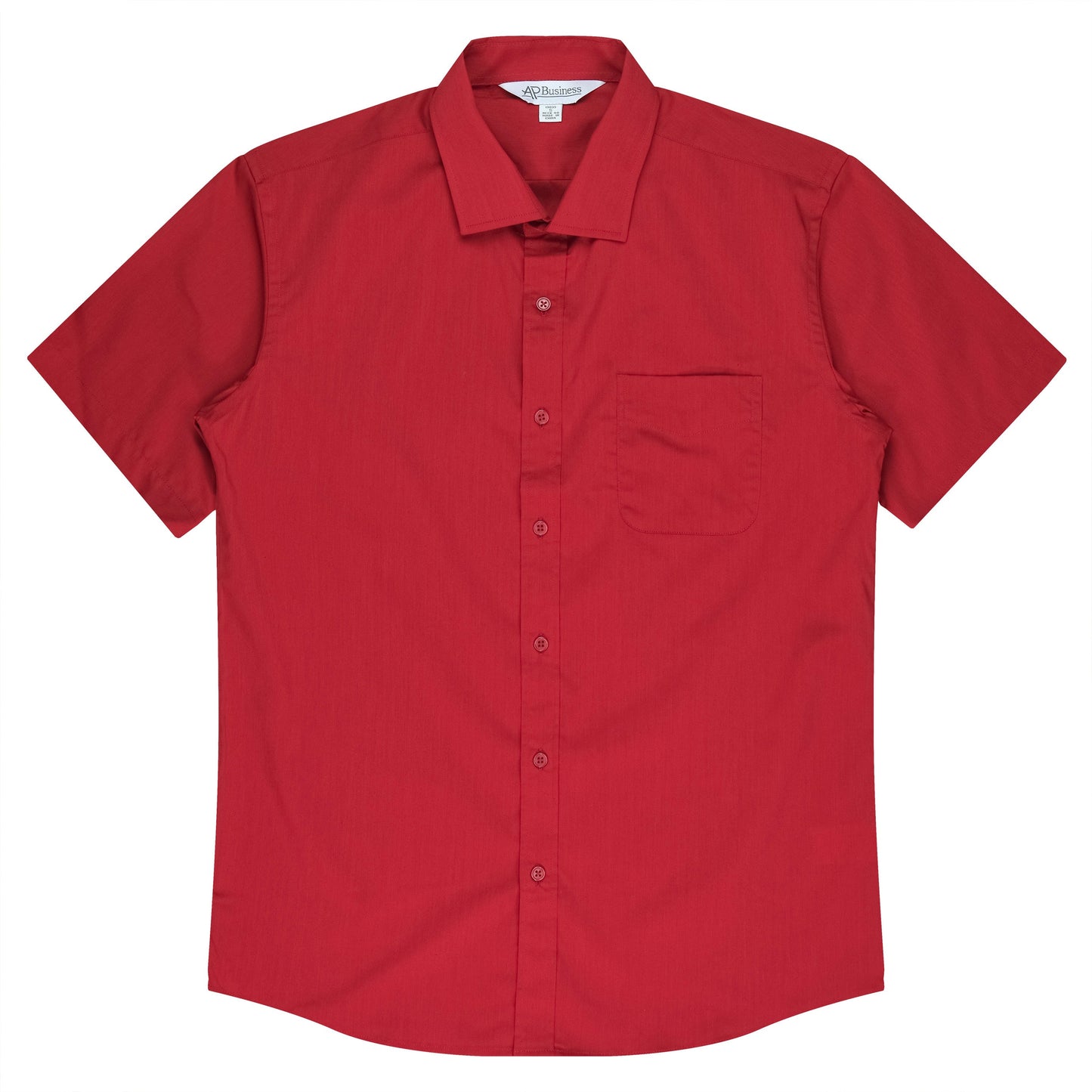 1903S-MOSMAN MENS SHIRT SHORT SLEEVE