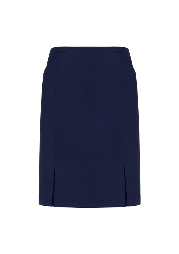 20720-Siena Womens Front Pleat Detail Straight Skirt