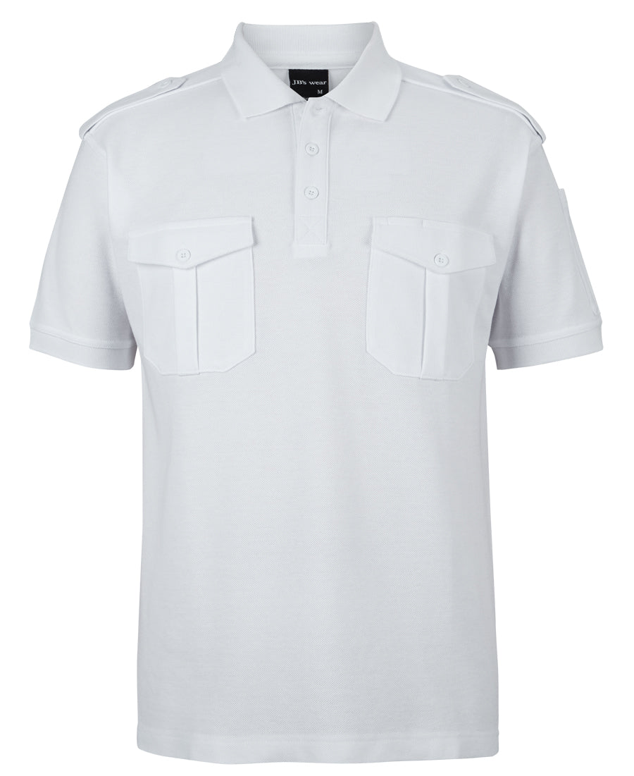 210ES-Jb's S/S 250 Epaulette Polo