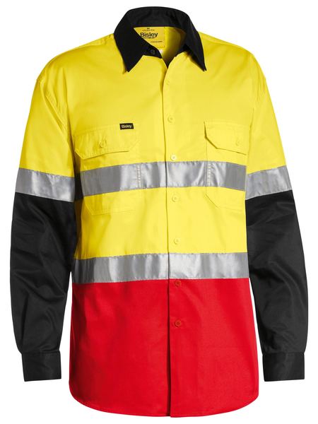 BS6697T-Cool Lightweight Shirt-Hi Vis-Taped