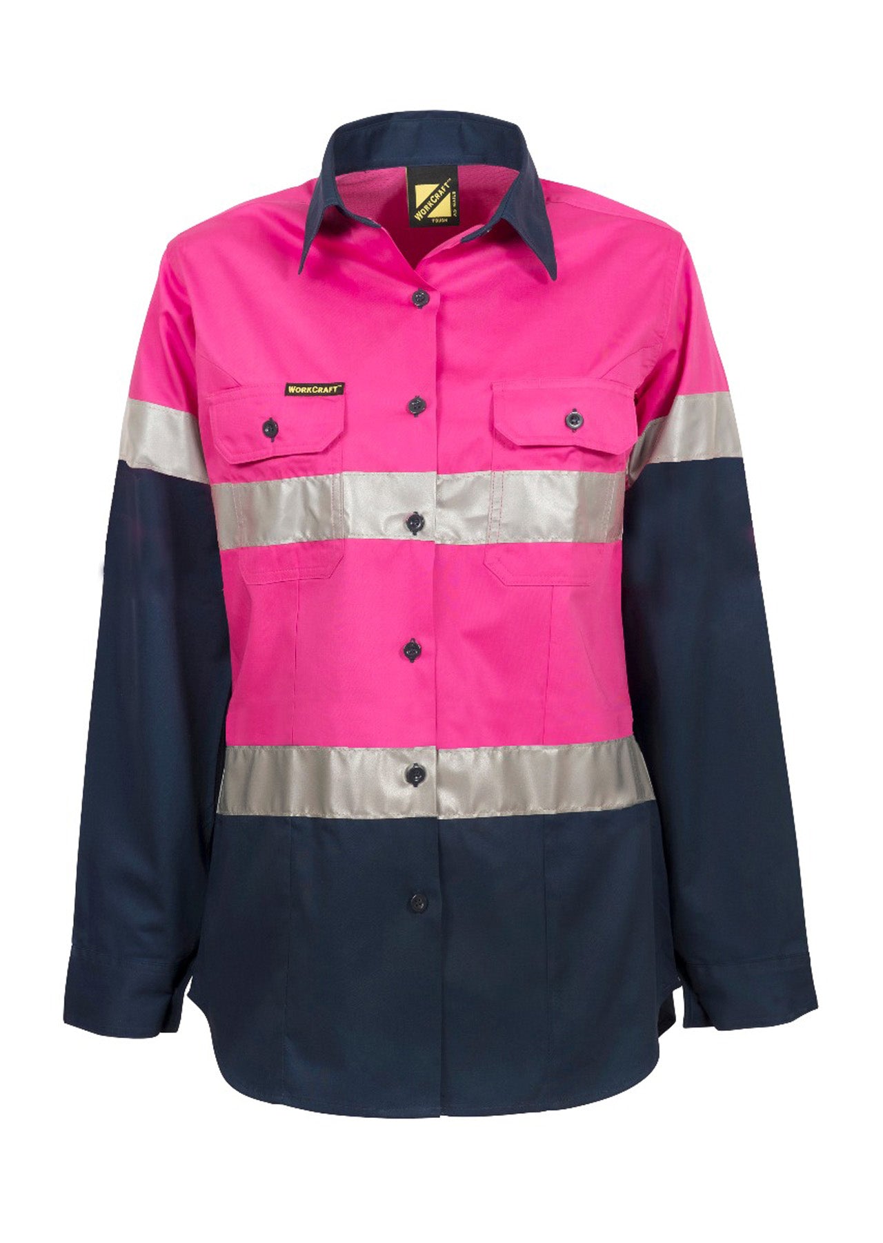 WSL503-Ladies Hi Vis 2 Tone Shirt Ref