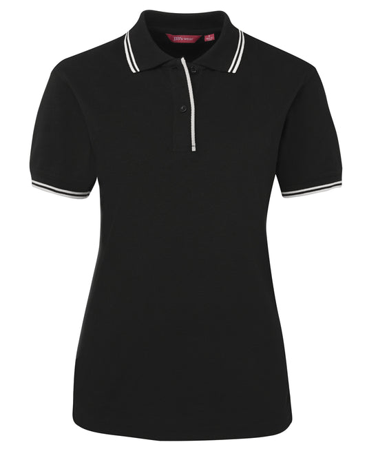 2LCP-Jb's Ladies Contrast Polo