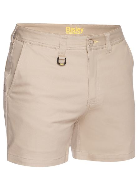 BSH1008-Stretch Cotton Drill Short Short