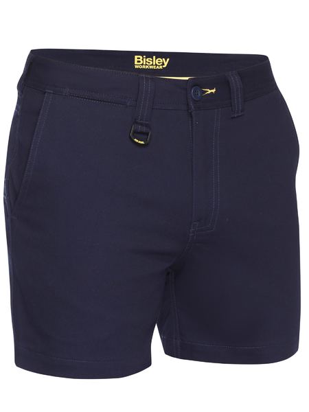 BSH1008-Stretch Cotton Drill Short Short