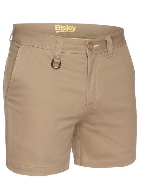 BSH1008-Stretch Cotton Drill Short Short